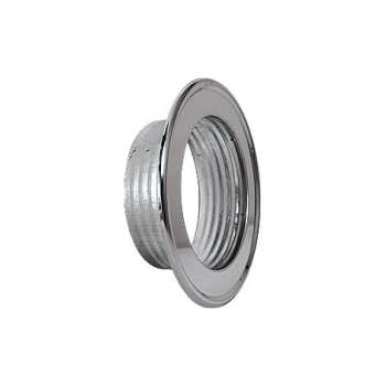 Růžice k hliníkovému potrubí 125 mm chrom