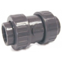 Ventil kuželový zpětný lep/lep 50 mm - pružina -PT