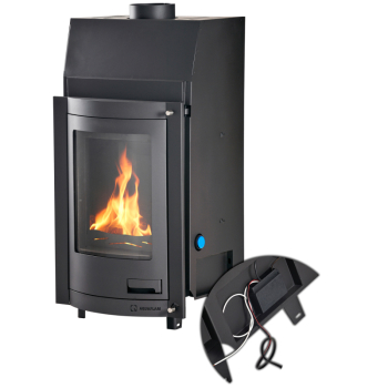 Krbová vložka AQUAFLAM ® PANORAMA 12 s výměníkem a základní regulací