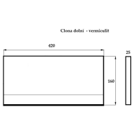 Náhradní díl pro HAAS+SOHN - VOON III,2x stříb.- Clona