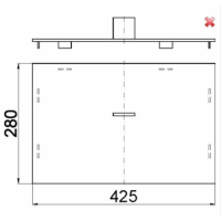 Náhradní díl pro HAAS+SOHN - ADRIA MINI LUX TEZ. KER. hneda- Clona