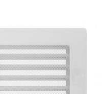 Kratki mřížka bílá 22x22 s žaluzií