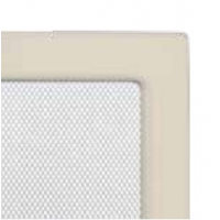 Kratki mřížka krémová lakovaná 11x24 bez žaluzie