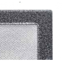 Kratki mřížka černo-stříbrná lakovaná 22x30 bez žaluzie