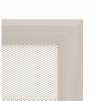 Kratki mřížka Oskar krémová lakovaná 17x49 bez žaluzie