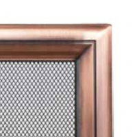 Kratki mřížka Oskar měď galvanizovaná 22x22 bez žaluzie