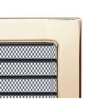 Kratki mřížka pozlacená 22x37 s žaluzií