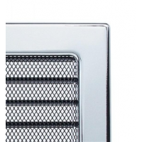 Kratki mřížka niklovaná 22x22 s žaluzií