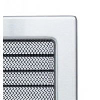 Kratki mřížka nerezová 22x22 s žaluzií