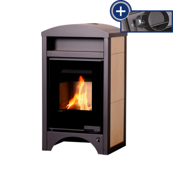 Krbová kamna AQUAFLAM VARIO ® BARMA 11/7kW dlažba Javor, elektronická regulace