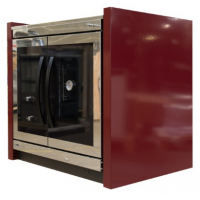 MBS - sporák SD STRONG ČERVENÁ + NEREZ