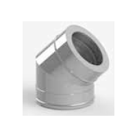 Koleno 45° KS421 300 mm (síla plechu 0,6 mm + izolace 32 mm)