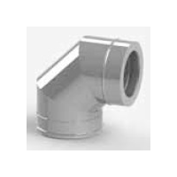 Koleno 90° KS422 130 mm (síla plechu 1,0 mm + izolace 32 mm)