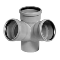 HTED rohová odbočka DN 50/50/50 67°