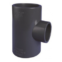 T-kus 90° lep/lep - redukce 75x40 mm