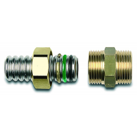 Přechod vnější závit pro trubku TFA s O kroužky 2 1/2