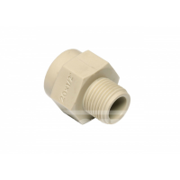 PPR - PŘECHODKA S PLASTOVÝM ZÁVITEM VNĚJŠÍM D 50x6/4