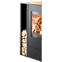 Box na dřevo není součástí kamen