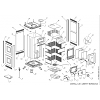 La Nordica - Ocelový deflektor střední - Dorella L8 X