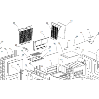 La Nordica - náhradní izolace za zadní vyzdívkou pro sporák Rosetta