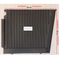 MBS - Ersatzteil aus Gusseisen für den Ofen - linker Teil - OLYMP, STRONG, MAGNUM und THERMO-MAGNUM - Version rechts - G00100