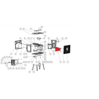 Jotul - SEITLICHE HITZESCHUTZPLATTE rechts - für F 602 ECO, 12054491
