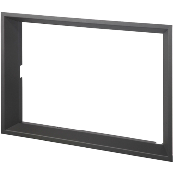 HAAS+SOHN - Zazdívací rámeček ke krbové vložce Jonava IV, černý plech