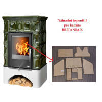 ABX - náhradní topeniště pro kamna BRITANIA K