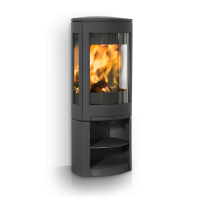 Jotul F 371v2 Advance - černý lak, litinový podstavec