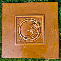 La Nordica - náhradní boční kachle medová pro kamna Dorella L8