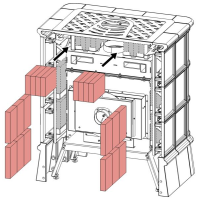 HAAS+SOHN - Akumulační kámen sada - MATERA (92 kg)