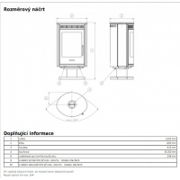 ABX ARKTIS 8 OTOČNÝ - mastek (šedý plech) vč. Horní desky