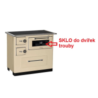 MBS - Backofentürglas I00119 150x360mm, SD 10 NEW LINE