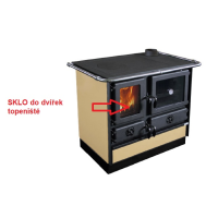 MBS - Feuerraumtürglas I00082 223x283mm, SD MAGNUM / THERMO MAGNUM / OLYMP / OLYMPIA