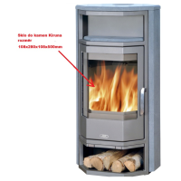ABX - náhradní sklo pro kamna KIRUNA o rozměru 108x280x108x500mm
