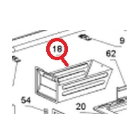 La Nordica - náhradní popelník pro ROSA L, ROSA XXL, FAMILY 3,5 - 4,5, SOVRANA, SUPREMA