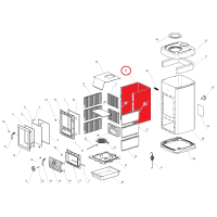 La Nordica - náhradní vnitřní pozinková izolace pro kamna MAX