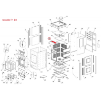 La Nordica - Nerezový profil deflektoru - ROSSELLA R1 BII, LUNA