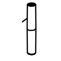 La Nordica - bakelitové madlo 7226560