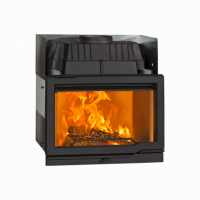 Jotul I 570 FLAT - ROVNÉ SKLO - černý lak