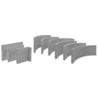 Ortner - GBP Akumulační deska rádius R40 - R 400, 300 x 40mm/ 4 ks