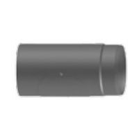 Karl Roura s čistícím otvorem 250mm / 150mm (síla 2mm) - černá