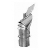 Karl komínová hlavice K 30 výklopná - redukce do keramického a nerezového komína, průměr 200mm
