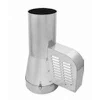 Karl M500 komínový ventilátor, redukce do komína, průměr 200mm - nerez