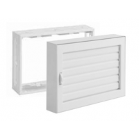 Karl STYLE zápustný rámeček, 450 x 170mm - černá