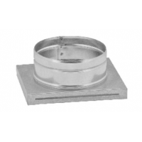 Karl SOLID na ohebné potrubí, průměr 125mm, 195 x 175mm