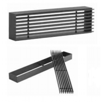 Karl LINES ventilační mřížka, 1000 x 100mm - černá