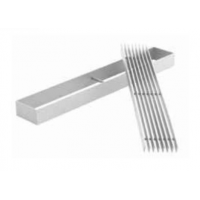 Karl LINES ventilační mřížka, 350 x 100mm - bílá