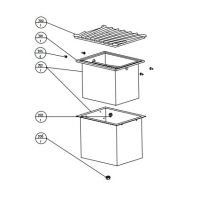 Jotul popelník s přímým propadem pro I 400