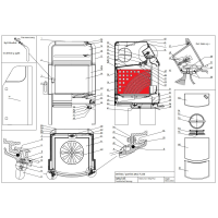JOTUL - HINTERE LINKE HITZESCHUTZPLATTE für F 220